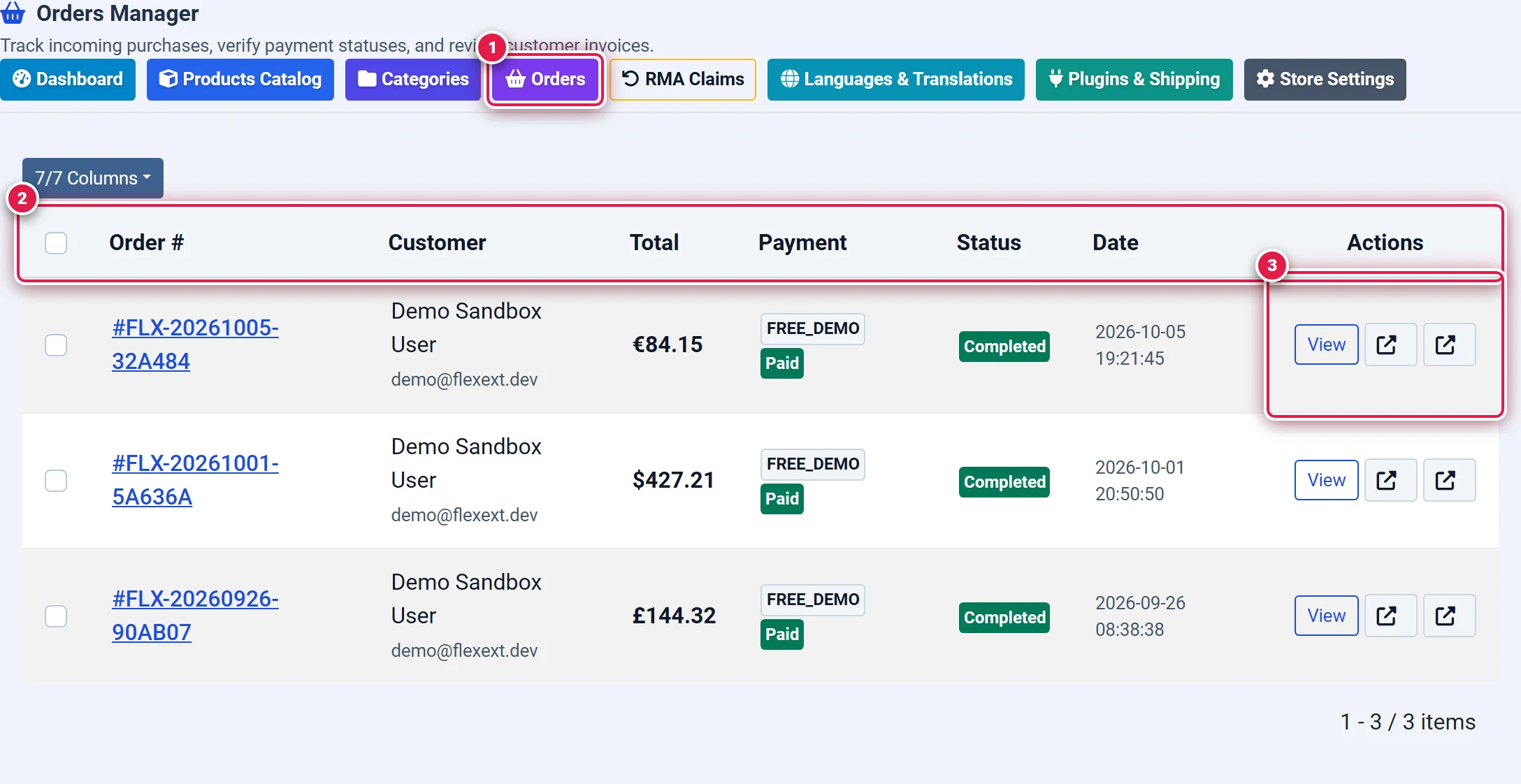 Documentation screenshot