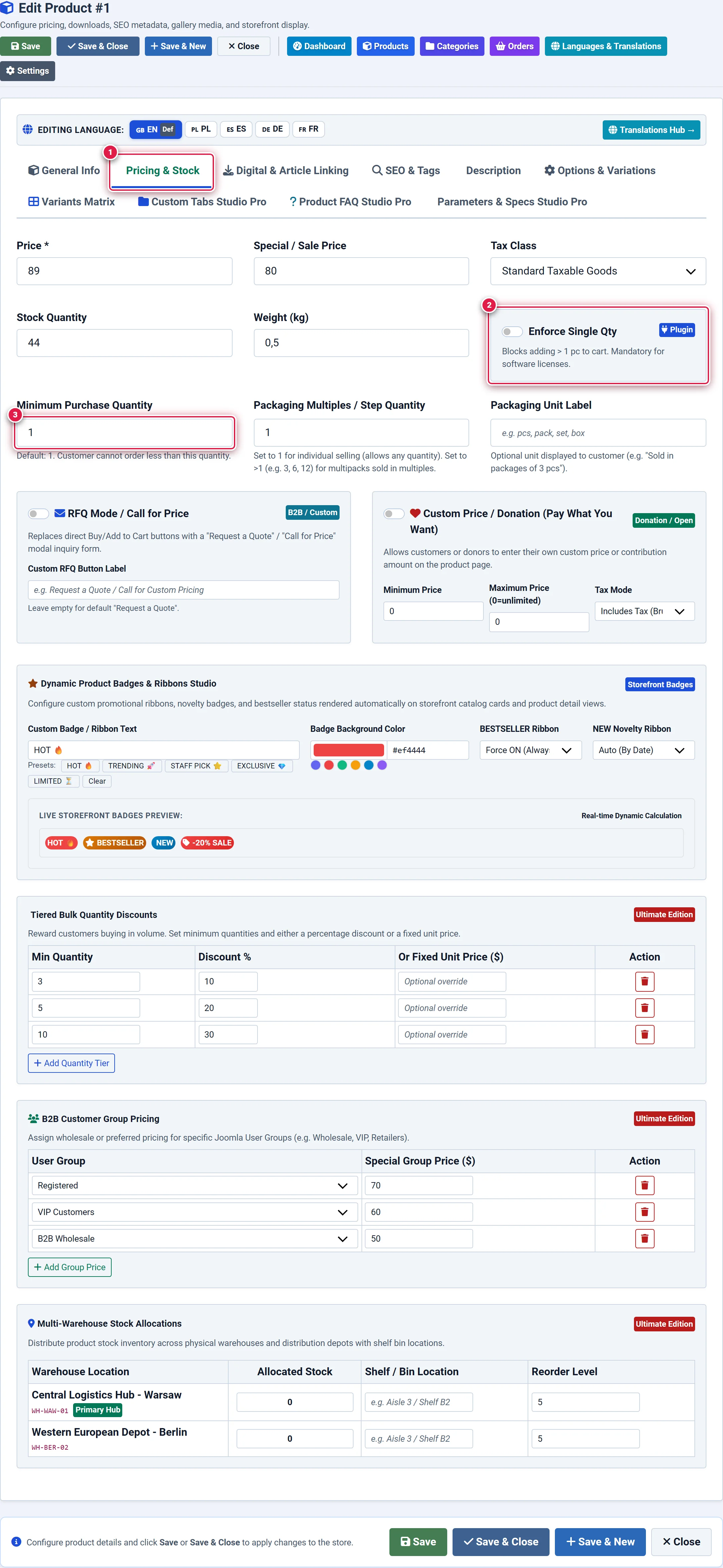 Documentation screenshot