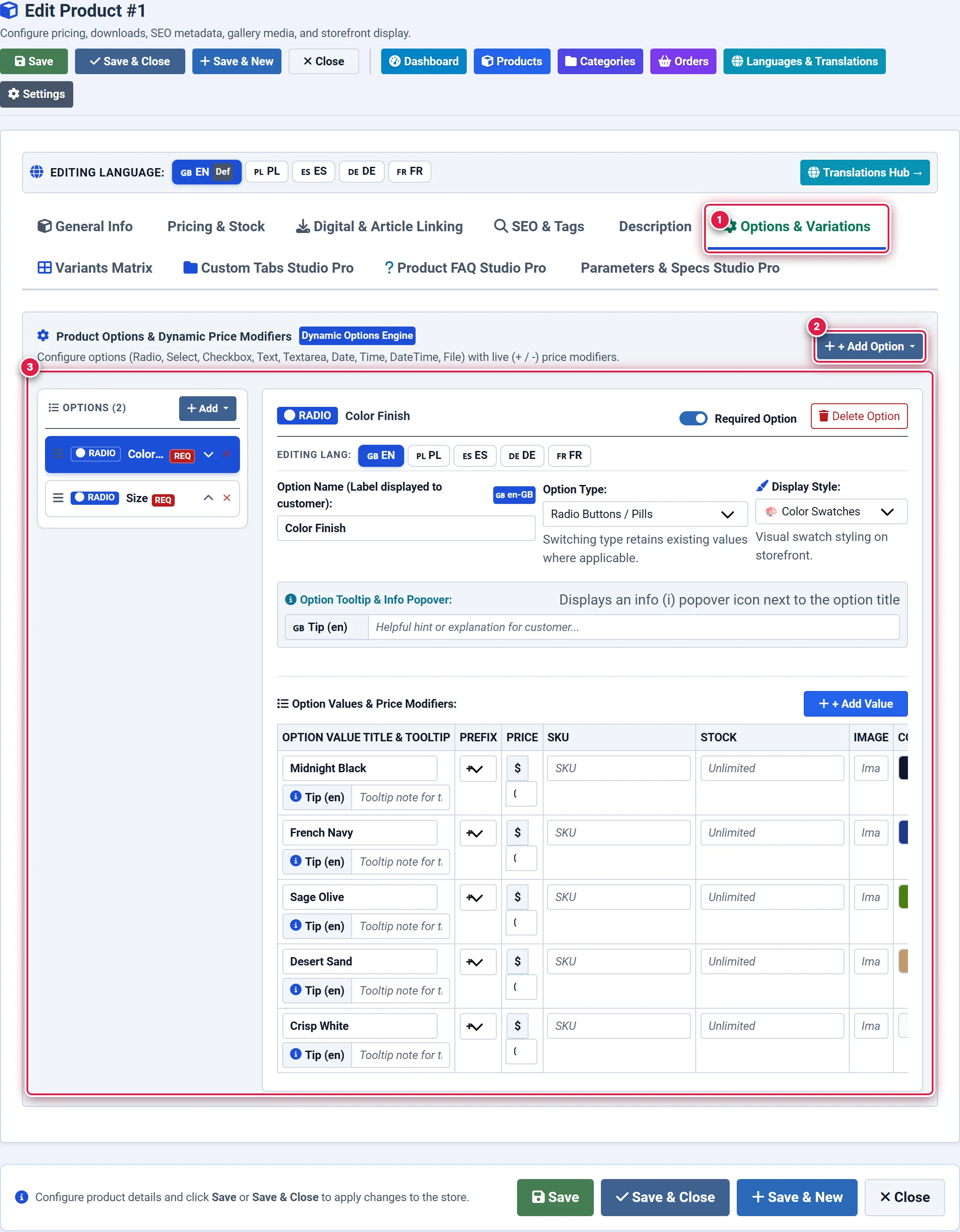 Documentation screenshot
