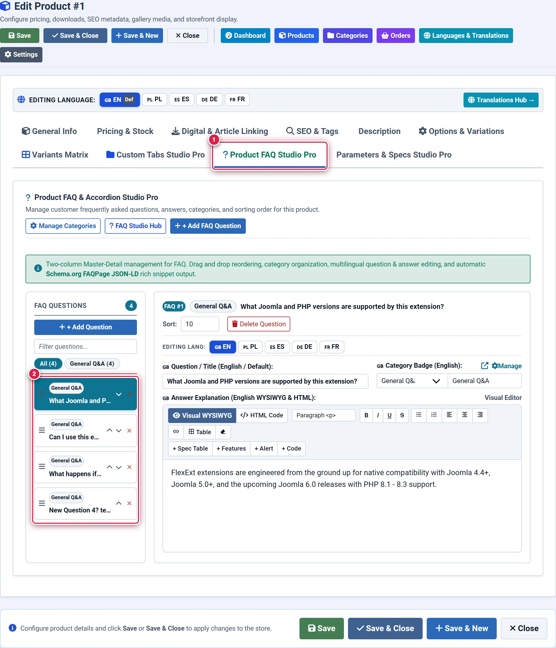 Documentation screenshot